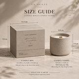  Nến Thơm Nghệ Thuật LA SENZE CRAFTED EARTH 