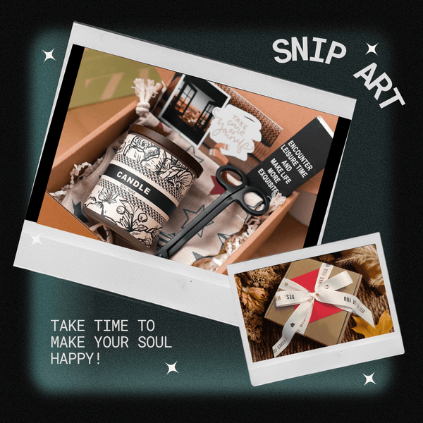  SNIP ART SERISES - Set Nến Thơm Quà Tặng Nghệ Thuật LA SENZE 