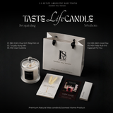  Nến Thơm Tinh Dầu Hũ Pha Lê Cao Cấp Taste Life Home Decoration Set Quà Tặng 