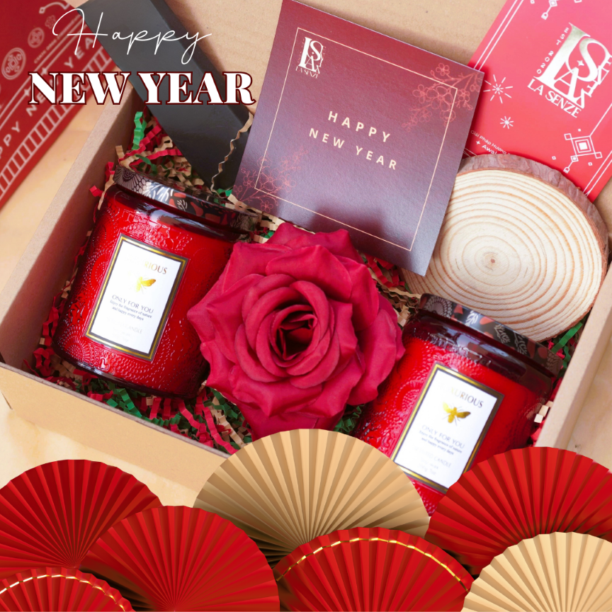  Set Nến Thơm Quà Tặng Happy TẾT - New Year Collection 