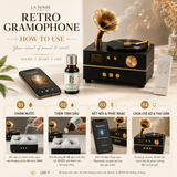  Máy Khuếch Tán Tinh Dầu LA SENZE Retro Gramophone 