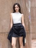  Set áo yếm trắng váy tà bay [TÂM x ND] 