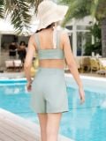  Set áo quần xanh croptop [TÂM x ND] 