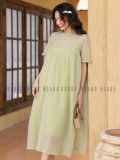  Đầm babydoll xanh đậu [TÂM x ND] 