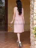  [TẶNG NÓN] Set đầm tơ nến phối bèo [TÂM x ND] 