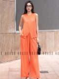  Set áo cam tà đắp quần suông [TÂM x ND] 
