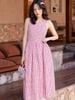  Đầm caro đỏ cổ tròn [TÂM x ND] 