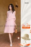  [TẶNG NÓN] Set đầm tơ nến phối bèo [TÂM x ND] 