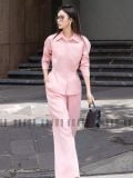  Set áo quần sơ mi hồng [TÂM x ND] 