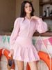 Set áo váy sơ mi caro hồng [TÂM x ND]