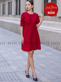  Đầm đỏ nơ tay [LM x ND] 