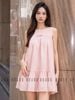 Đầm hồng babydoll tùng nhún [TÂM x ND]