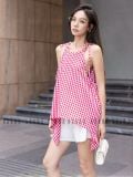  [TẶNG TÚI] Set áo caro đỏ quần ngắn [TÂM x ND] 
