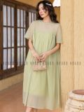  Đầm babydoll xanh đậu [TÂM x ND] 