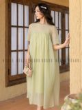  Đầm babydoll xanh đậu [TÂM x ND] 