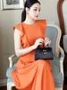  Đầm cam cánh tiên 