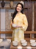  [NGADO - BST Ngọc Hoa] Áo dài Hoàng Lam 