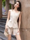  Set áo quần nude peplum [TÂM x ND] 