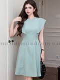  Đầm cánh tiên cổ tròn 