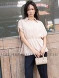  Set áo nude nhún eo quần đen [TÂM x ND] 