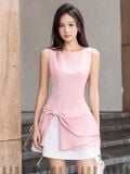  [TẶNG TÚI] Đầm nơ phối tùng [TÂM x ND] 
