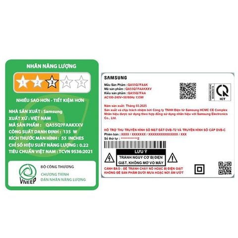  Smart Tivi QLED 4K SAMSUNG 55 inch QA55Q7FAA 