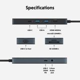 Cổng chuyển HyperDrive Flex 8 Ports USB-C Hub