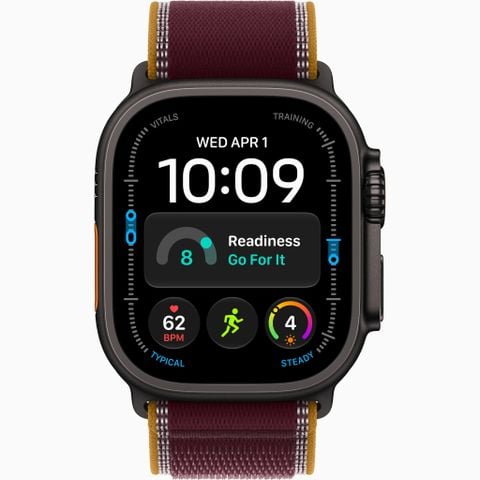 Apple Watch Ultra 4 GPS + Cellular 49mm Black Titanium Trail Loop