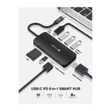 Cổng chuyển Mazer 8 Ports USB-C Multimedia Hub
