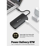 Cổng chuyển Mazer 8 Ports USB-C Multimedia Hub