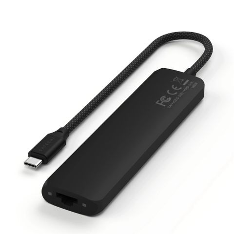 Hub chuyển đổi Satechi USB-C Slim 7in1 4K60Hz, sạc PD 100W