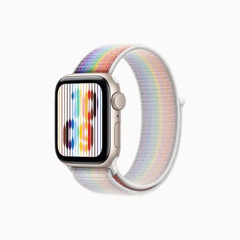 Apple Watch SE 3 40mm Starlight Aluminum Sport Loop