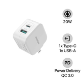 Sạc nhanh Innostyle Minigo Pro III Dual PD/QC3.0 20W