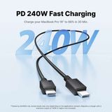 Dây sạc nhanh Sharge - 240W - TPE - 1.5m