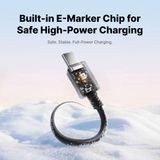 Dây sạc nhanh Sharge - 240W - TPE - 3m