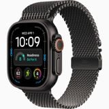 Apple Watch Ultra 4 GPS + Cellular 49mm Black Titanium Milanese Loop