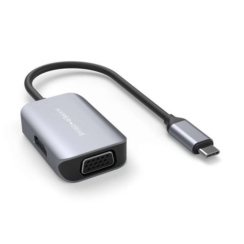 Cổng chuyển Hyperdrive HDMI/VGA 4K 60Hz 2 Ports USB-C HUB