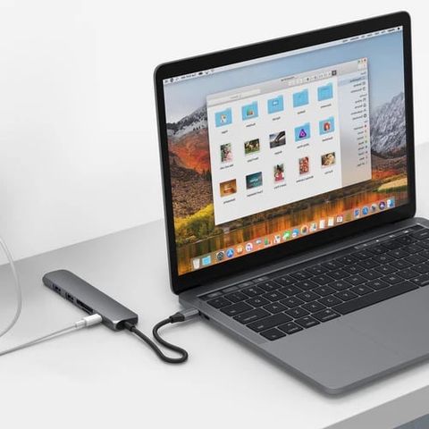 Cổng chuyển Hyperdrive Bar 6 Ports USB-C Hub