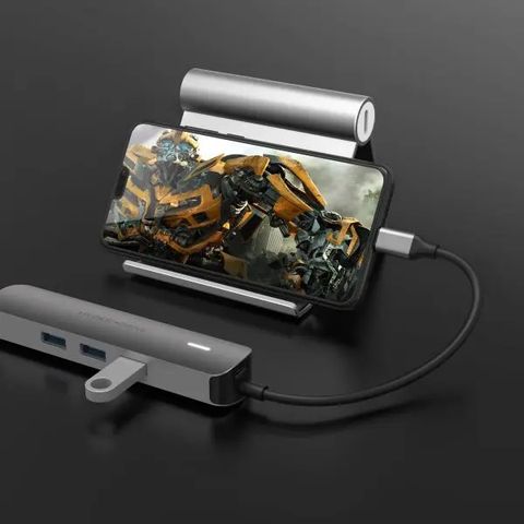 Cổng chuyển Hyperdrive Tube HDMI 4K 6 Ports USB-C Hub