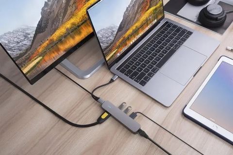 Cổng chuyển Hyperdrive Tube HDMI 4K 6 Ports USB-C Hub