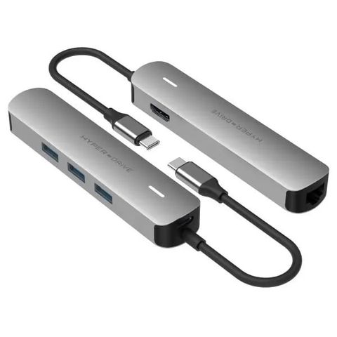 Cổng chuyển Hyperdrive Tube HDMI 4K 6 Ports USB-C Hub