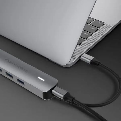 Cổng chuyển Hyperdrive Tube HDMI 4K 6 Ports USB-C Hub