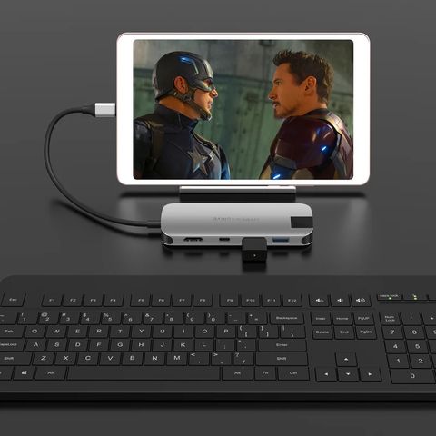 Cổng chuyển Hyperdrive Slim 8 Ports USB-C Hub