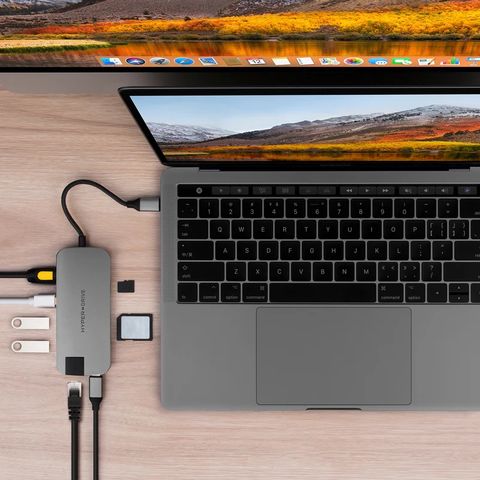 Cổng chuyển Hyperdrive Slim 8 Ports USB-C Hub