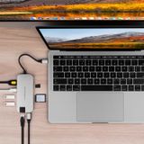 Cổng chuyển Hyperdrive Slim 8 Ports USB-C Hub
