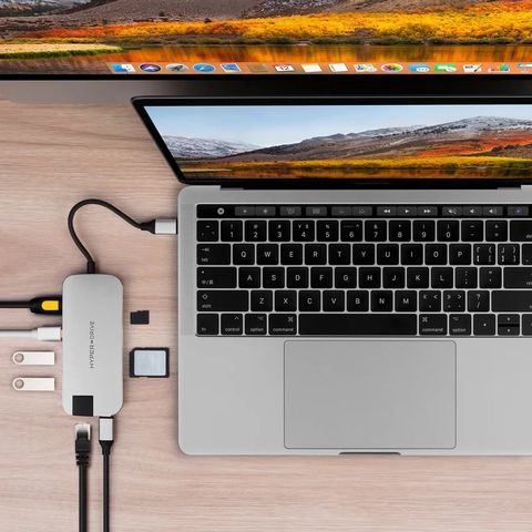Cổng chuyển Hyperdrive Slim 8 Ports USB-C Hub