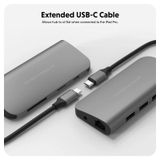 Cổng chuyển Hyperdrive Power 9 Ports USB-C Hub