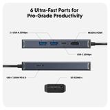 Cổng chuyển Hyperdrive Next 6 Ports USB-C Hub