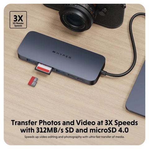 Cổng chuyển Hyperdrive Next 10 Ports USB-C Hub