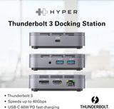 Cổng chuyển đa cổng Hyperdrive Thunderbolt 3 Dock Station